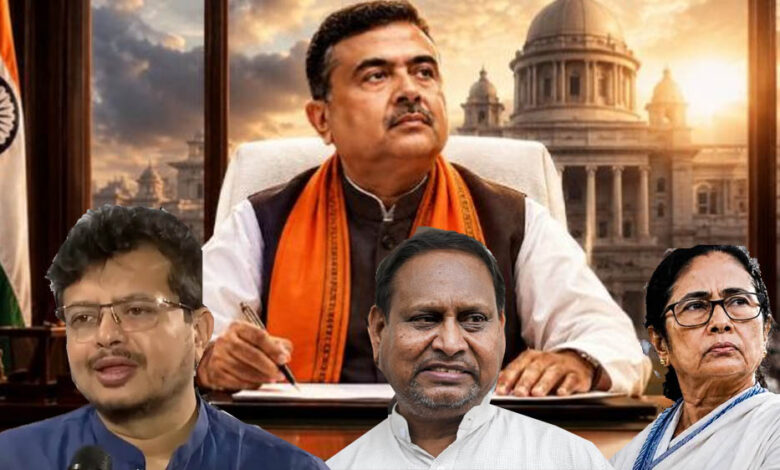 tmc-के-तीनों-गुटों-पर-शुभेंदु-अधिकारी-का-सियासी-वार,-एक-ही-दिन-में-मिले-तीन-बड़े-झटके